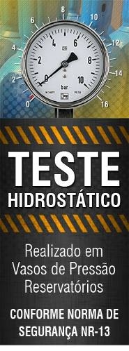 Teste hidrostatico